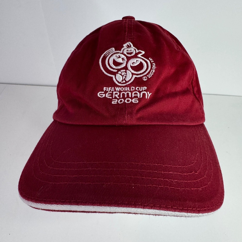 FIFA World Cup Germany‎ 2006 Hat OSFA Maroon Hospitality Programme Baseball Cap